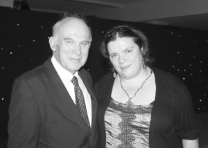 Alison Rouse and Vince Cable